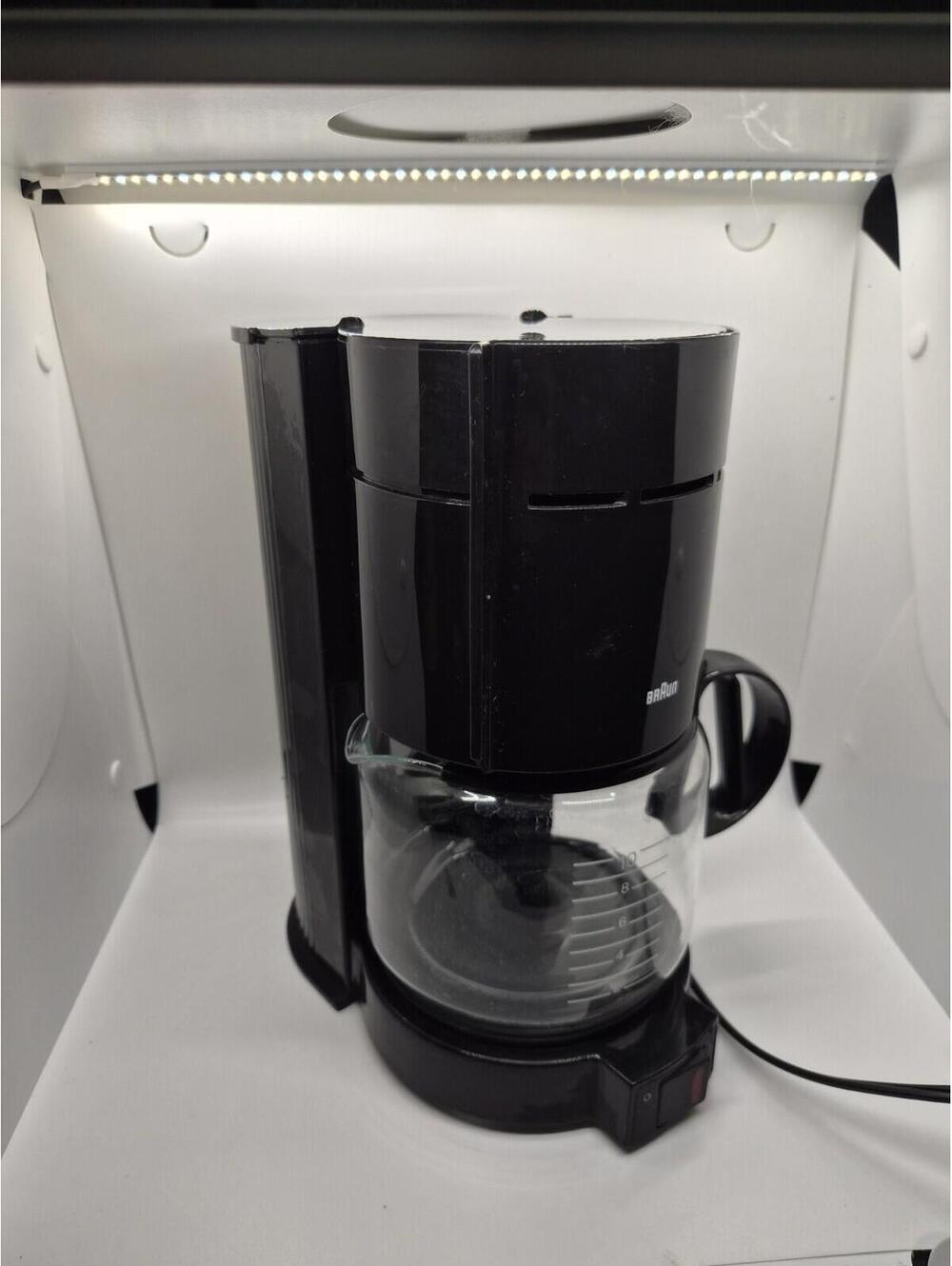 Braun Aromaster KF 400 10 Cup Coffee Maker Braun KF400 Type 4085 Black